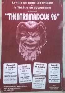 affiche Théâtramadoué 1996